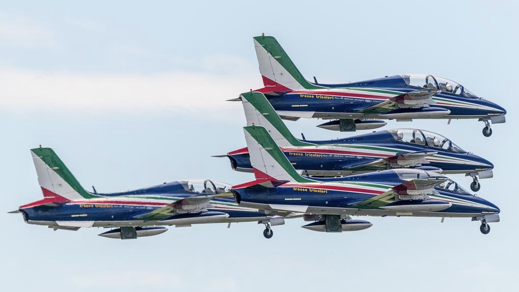 Collisione tra 2 frecce tricolori